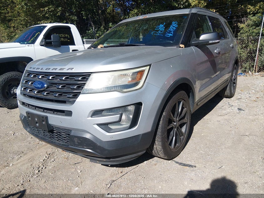 Vin: 1fm5k7d81hga15744, lot: 46787976, ford explorer xlt 20172