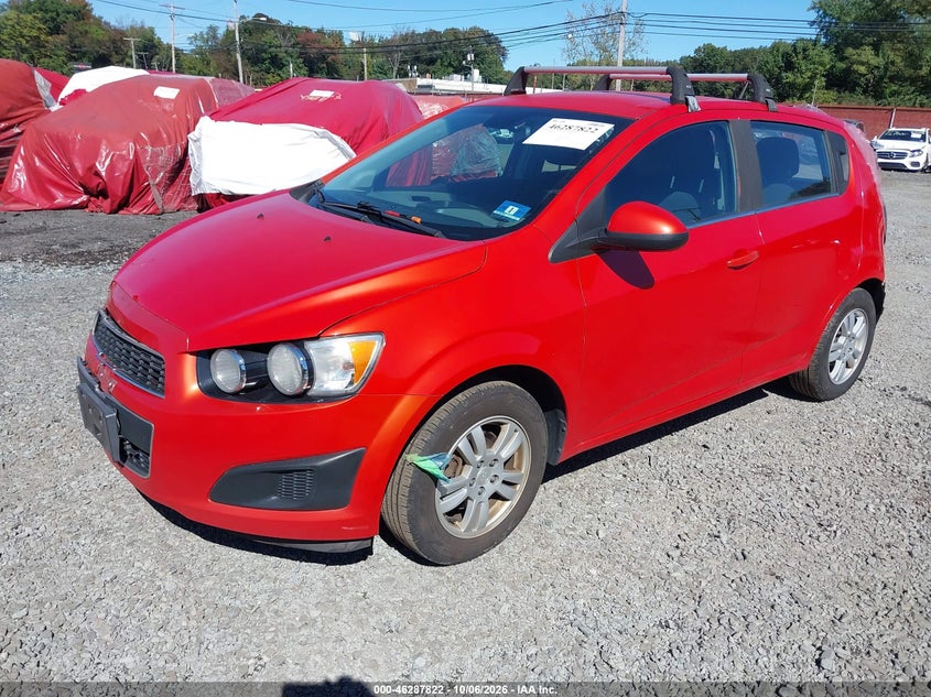 CHEVROLET SONIC 2013 VIN 1G1JD6SB6D4168503