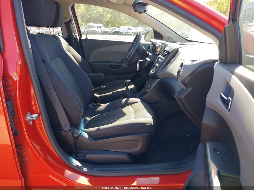 CHEVROLET SONIC 2013 VIN 1G1JD6SB6D4168503