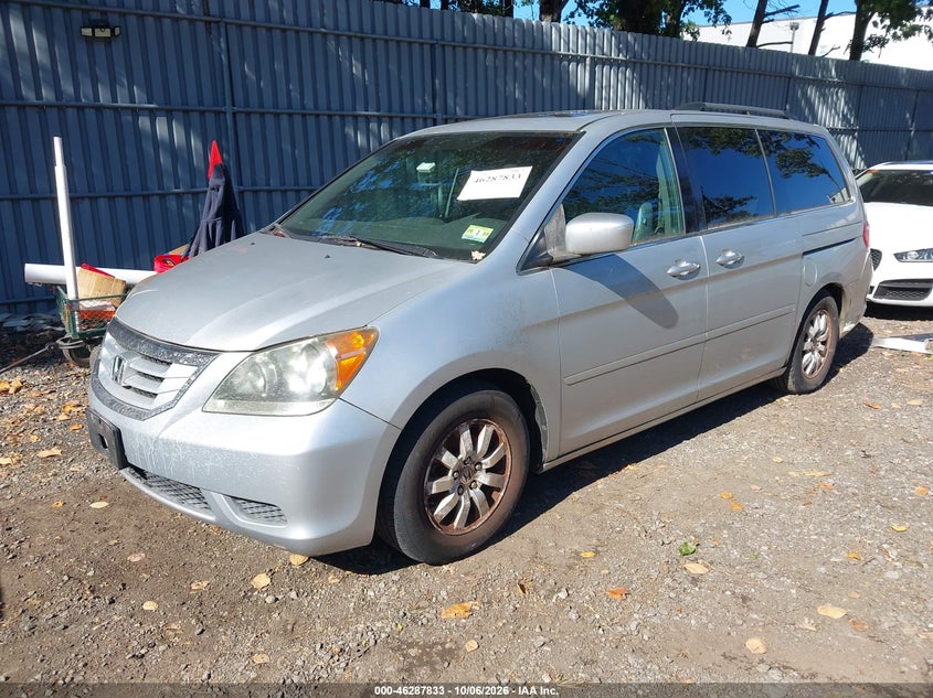 Vin: 5fnrl3h75ab041034, lot: 46787996, honda odyssey ex-l 20102