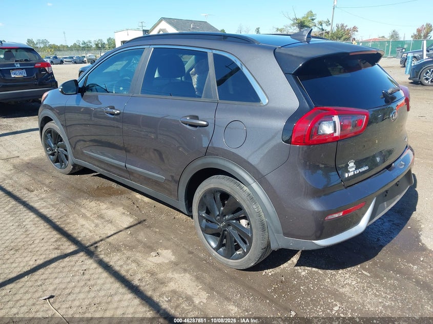 Vin: kndcc3lc9j5141245, lot: 46788014, kia niro ex 20183