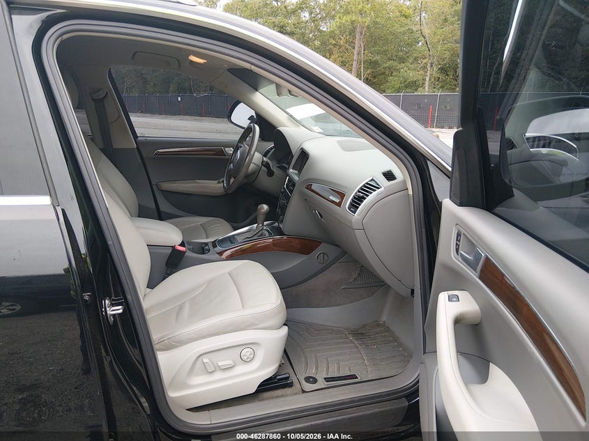 AUDI Q5 2012 VIN WA1CFAFP0CA093343