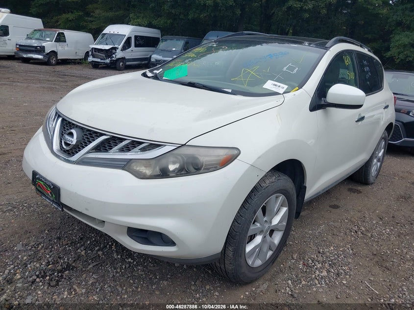 Vin: jn8az1mw9bw154290, lot: 46788049, nissan murano sv 20112