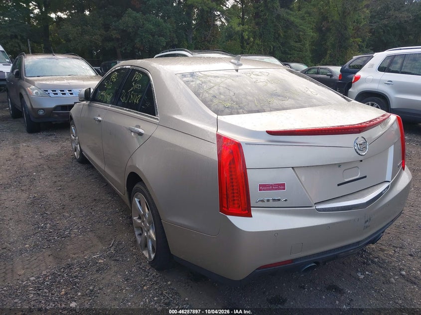 Vin: 1g6ah5sxxd0140862, lot: 46788060, cadillac ats luxury 20133