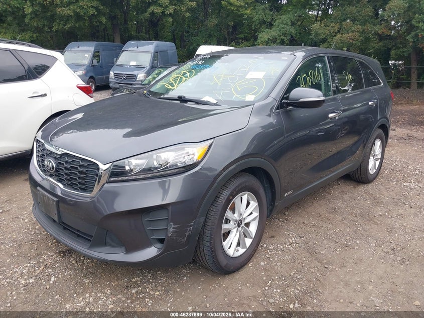 Vin: 5xypgda30kg526362, lot: 46788062, kia sorento 2.4l lx 20192