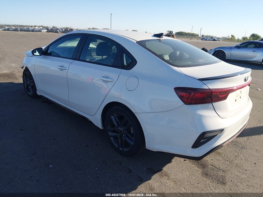 Vin: 3kpf34ad3me367367, lot: 46788072, kia forte gt-line 20213