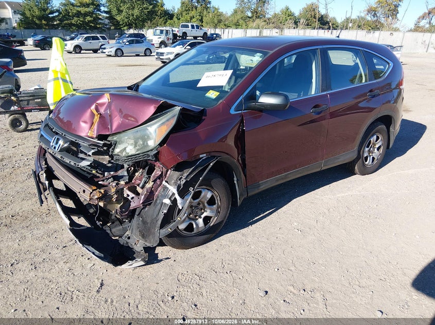 Vin: 5j6rm4h37dl025770, lot: 46788076, honda cr-v lx 20132