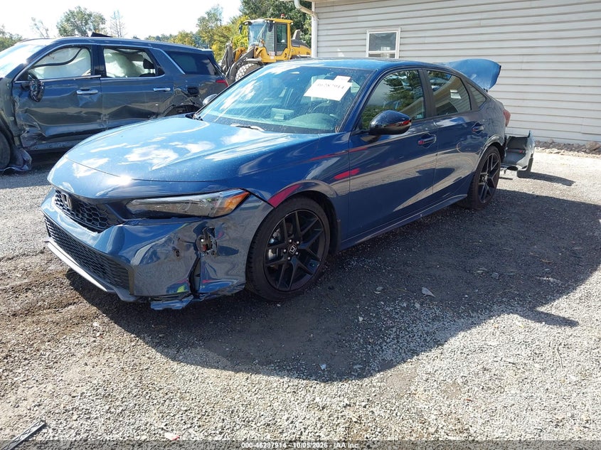 Vin: 2hgfe2f5xth591594, lot: 46788077, honda civic sport 20262