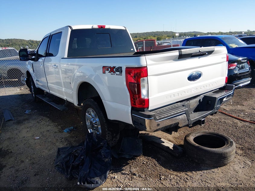 Vin: 1ft7w2bt0kee11520, lot: 46788122, ford f-250 lariat 20193