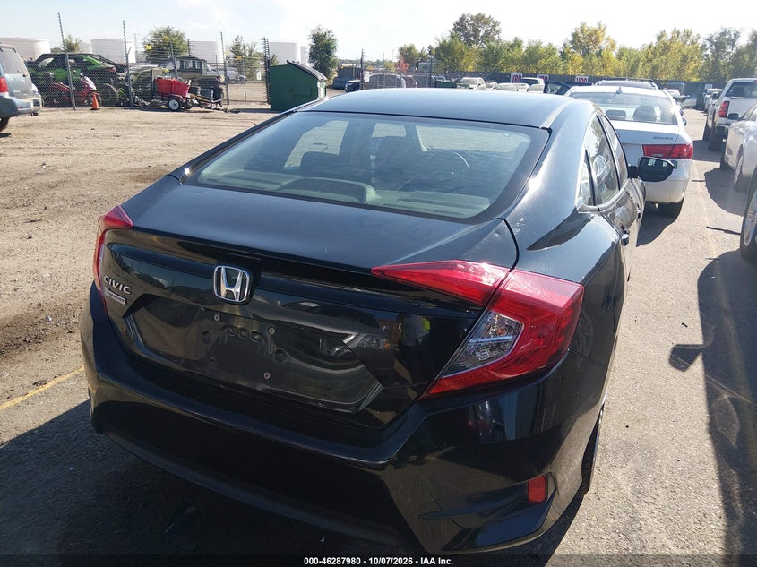 Vin: 2hgfc2f51hh551806, lot: 46788143, honda civic lx 20174