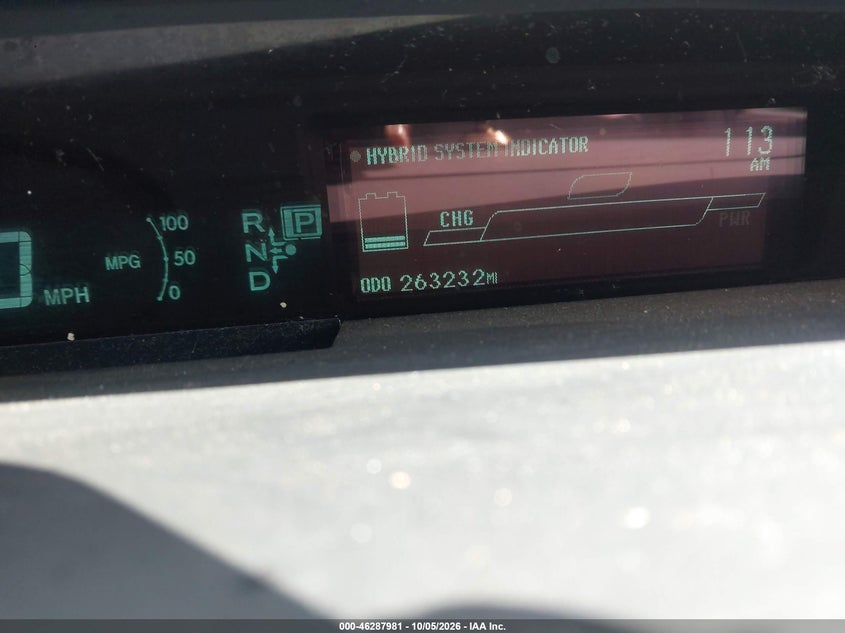 TOYOTA PRIUS 2010 VIN JTDKN3DU9A0056559