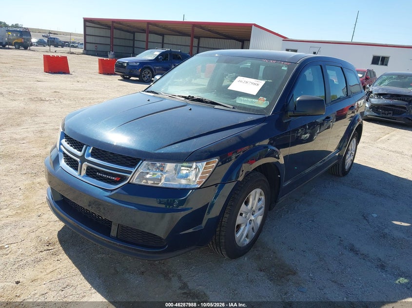 Vin: 3c4pdcab3ft600267, lot: 46788151, dodge journey american value pkg 20152