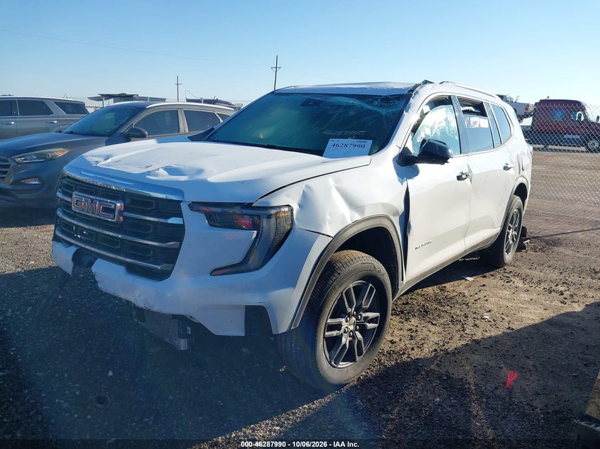 Vin: 1gkenkrs7sj158246, lot: 46788153, gmc acadia fwd elevation 20252