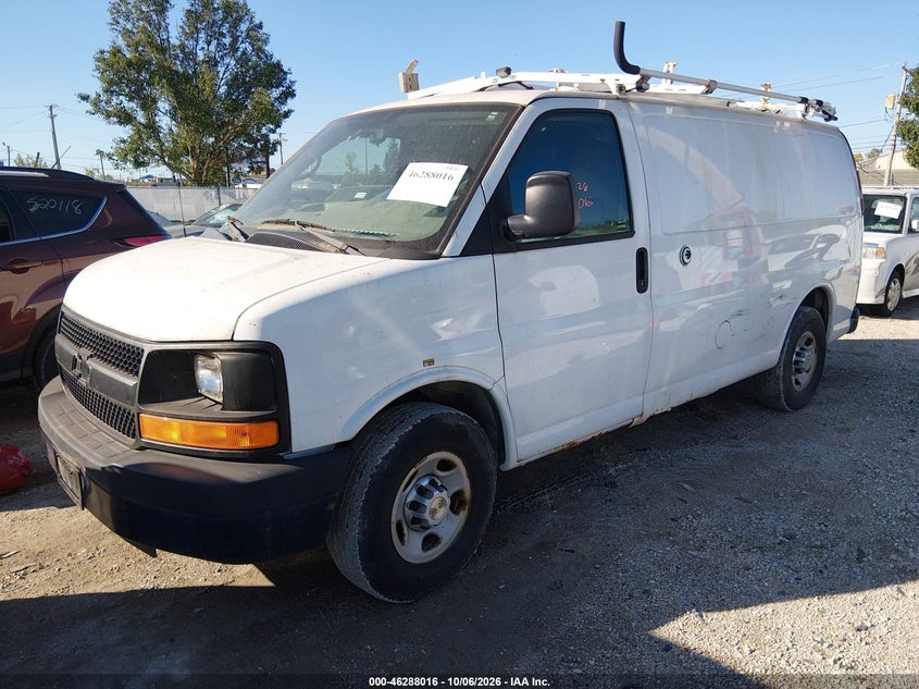 Vin: 1gcwgfcb0c1121051, lot: 46788179, chevrolet express 2500 work van 20122