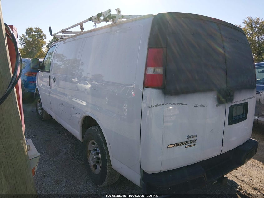 Vin: 1gcwgfcb0c1121051, lot: 46788179, chevrolet express 2500 work van 20123