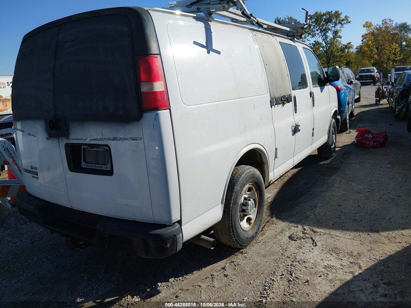 Vin: 1gcwgfcb0c1121051, lot: 46788179, chevrolet express 2500 work van 20124