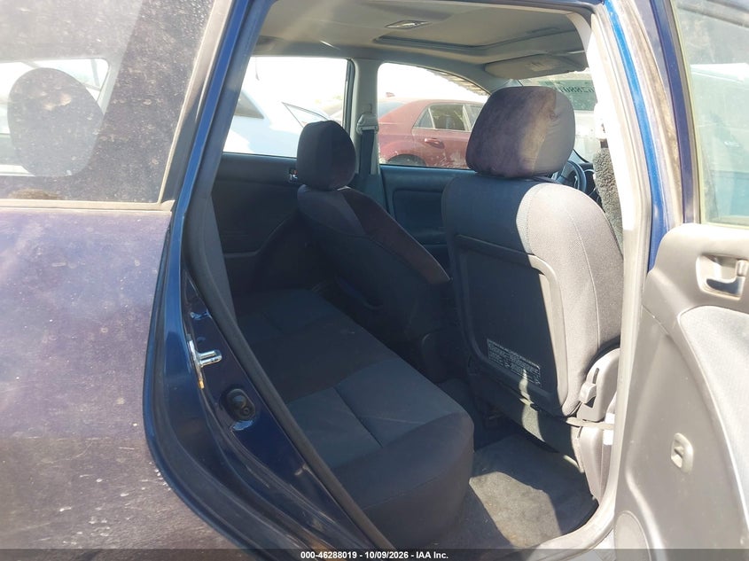 TOYOTA MATRIX 2008 VIN 2T1KR32E68C707260
