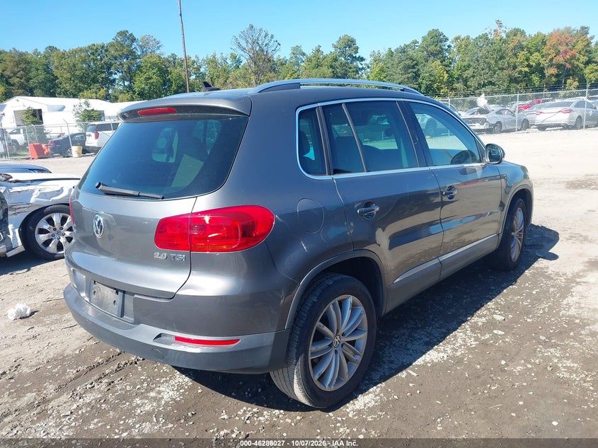VOLKSWAGEN TIGUAN 2012 VIN WVGAV7AX4CW005838