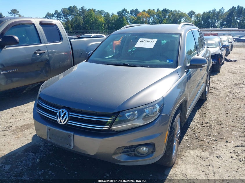 VOLKSWAGEN TIGUAN 2012 VIN WVGAV7AX4CW005838