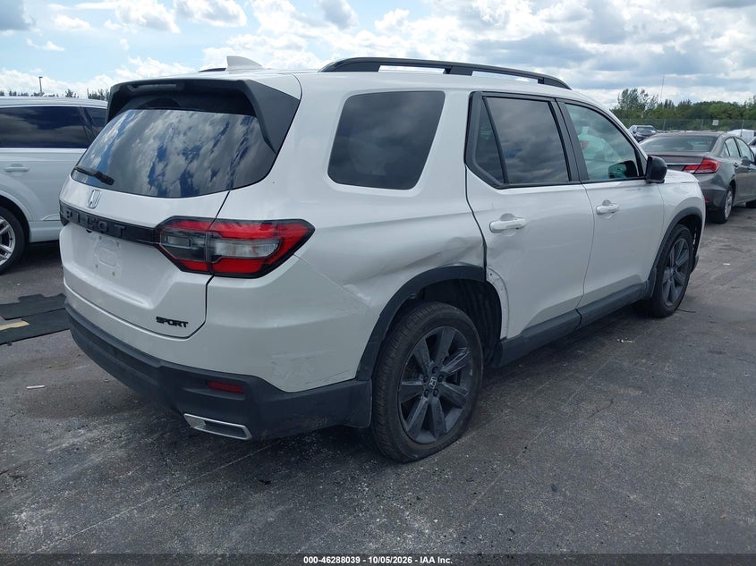 Vin: 5fnyg1h30sb034544, lot: 46788202, honda pilot sport 20254