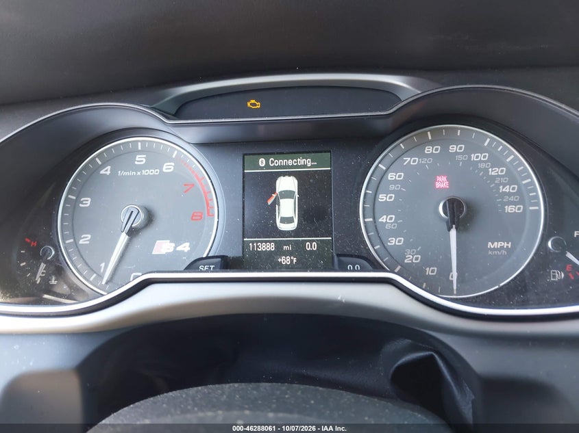 AUDI S4 2013 VIN WAUDGAFL4DA096894