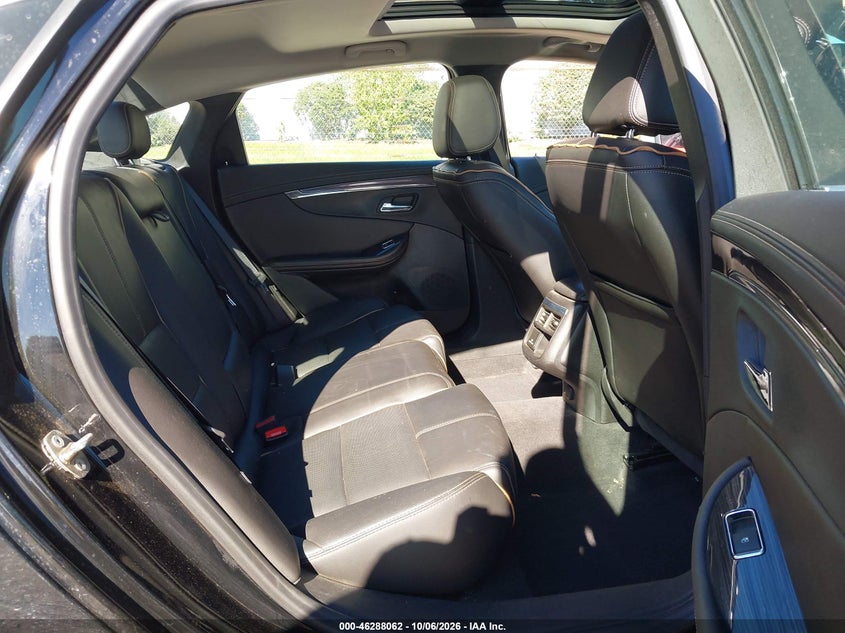 CHEVROLET IMPALA 2018 VIN 2G1125S37J9101443