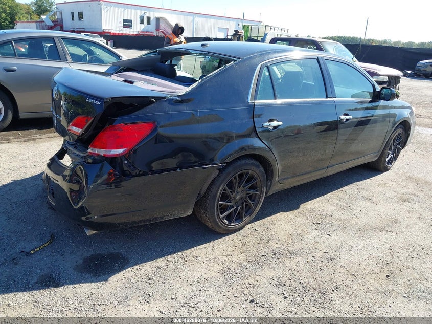 Vin: 4t1bk3db3au370090, lot: 46788239, toyota avalon limited 20104