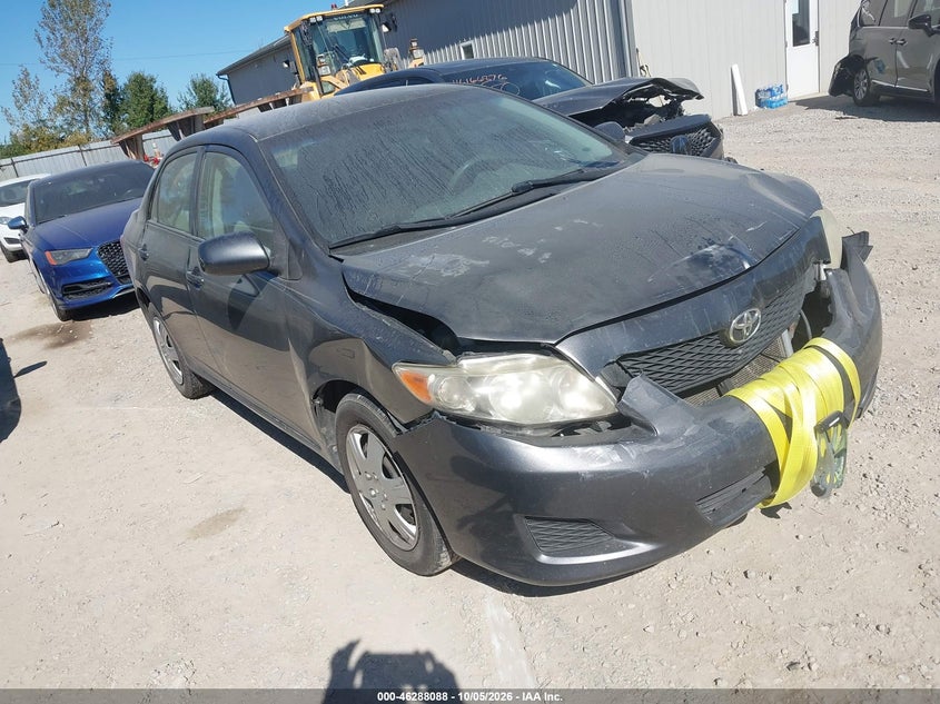 Vin: 2t1bu4ee6ac338681, lot: 46788251, toyota corolla le 20101
