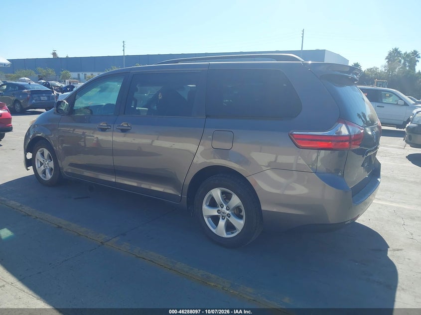 Vin: 5tdkk3dc9fs567032, lot: 46788260, toyota sienna le 8 passenger 20153