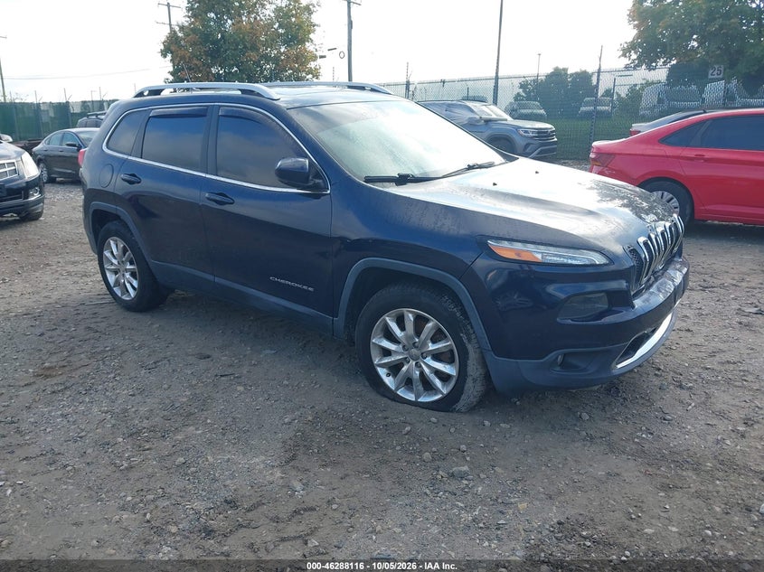 Vin: 1c4pjmds7gw144991, lot: 46788279, jeep cherokee limited 20161