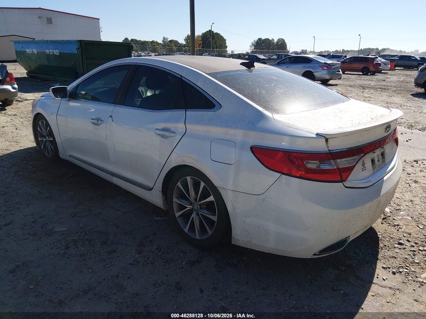 Vin: kmhfg4jg4fa454078, lot: 46788291, hyundai azera 20153