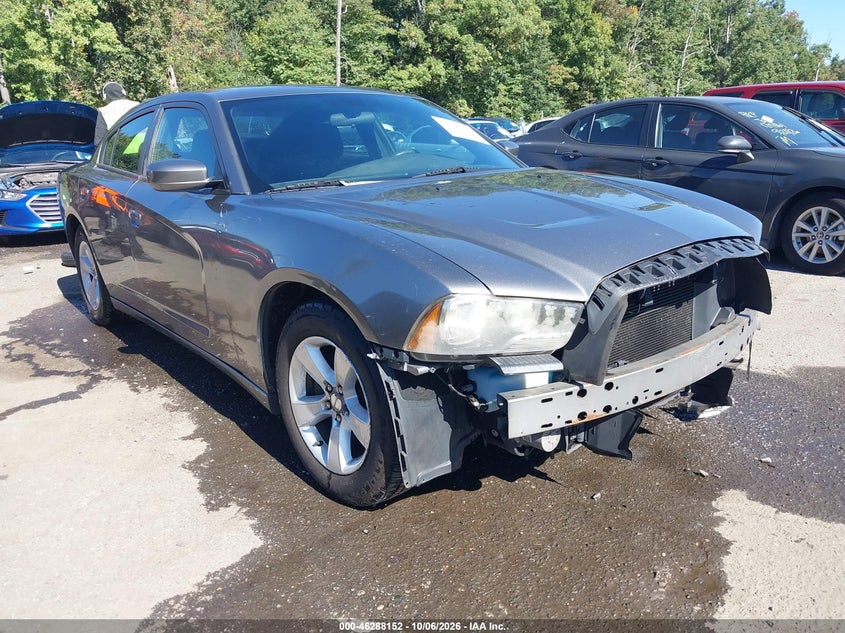 Vin: 2c3cdxbg4ch298206, lot: 46788315, dodge charger se 20121