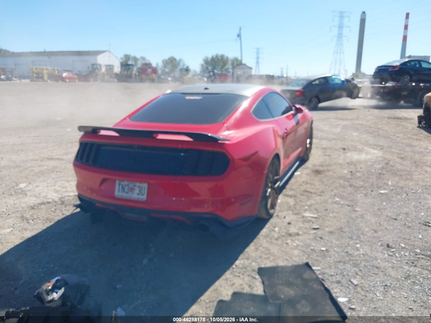 Vin: 1fa6p8cf3f5407641, lot: 46788341, ford mustang gt premium 20154