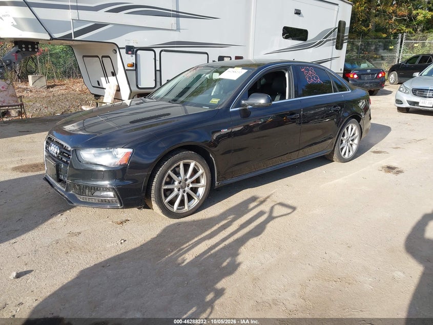 Vin: wauffafl3en017575, lot: 46788395, audi a4 2.0t premium 20142