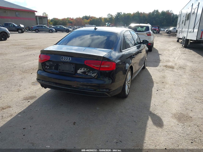 Vin: wauffafl3en017575, lot: 46788395, audi a4 2.0t premium 20144