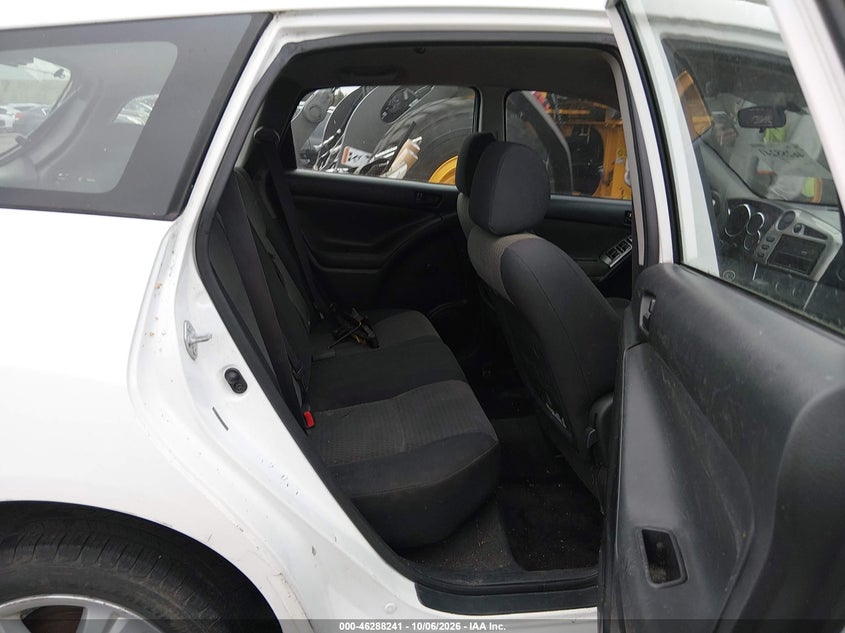 TOYOTA MATRIX 2008 VIN 2T1KR32E28C693499