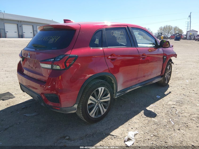 Vin: ja4aruau4ru009366, lot: 46788407, mitsubishi outlander sport 2.0 es awc/2.0 le awc/2.0 ralliart awc/2.0 s awc/2.0 se awc/2.0 trail edition awc 20244