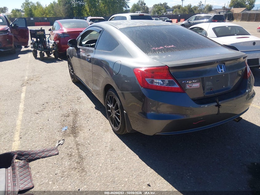 Vin: 2hgfg3b59ch539248, lot: 46788416, honda civic lx 20123