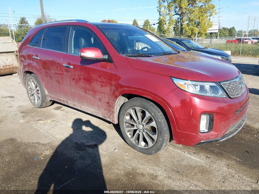 Vin: 5xykwda7xfg560136, lot: 46788420, kia sorento sx v6 20151