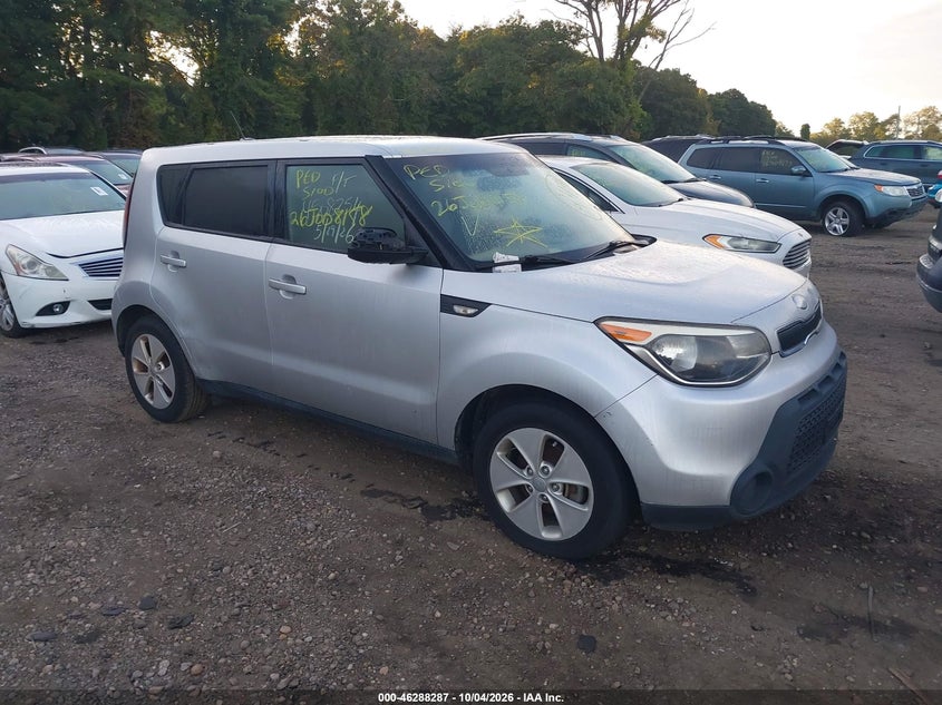 Vin: kndjn2a25e7702251, lot: 46788450, kia soul 20141