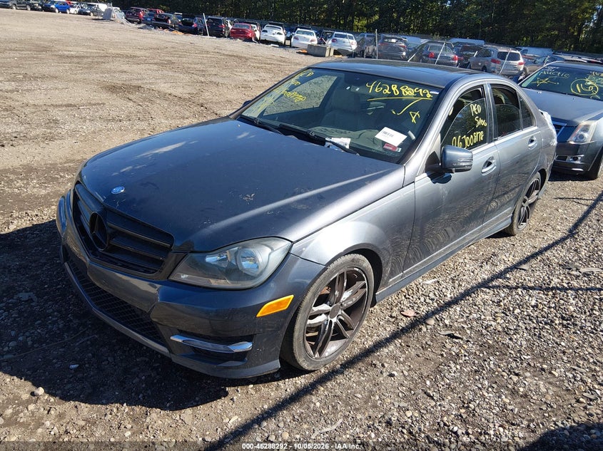 Vin: wddgf4hb0dr245494, lot: 46788455, mercedes-benz c 250 sport 20132