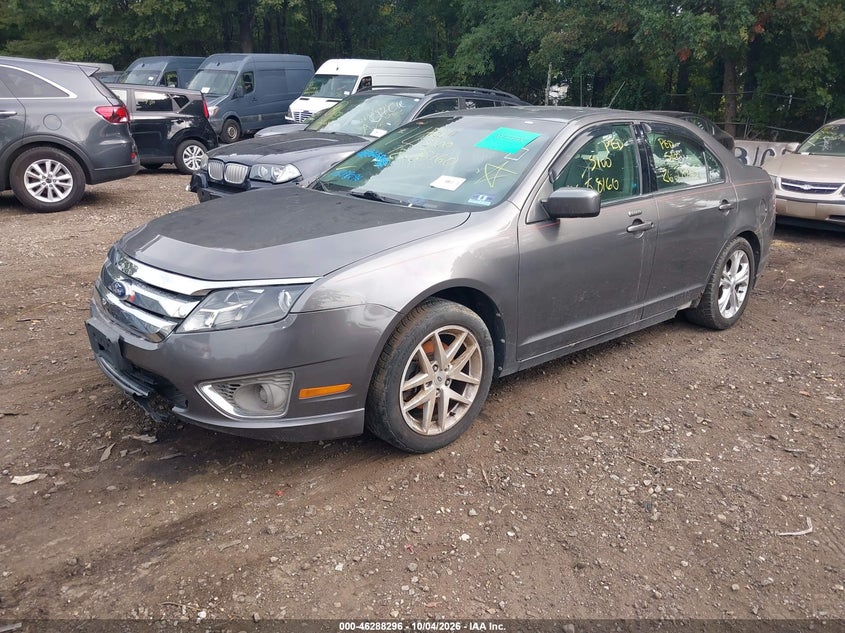 Vin: 3fahp0jg0br226297, lot: 46788459, ford fusion sel 20112