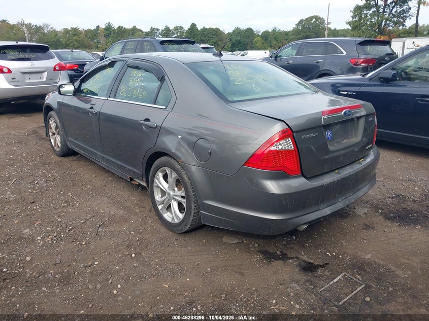Vin: 3fahp0jg0br226297, lot: 46788459, ford fusion sel 20113