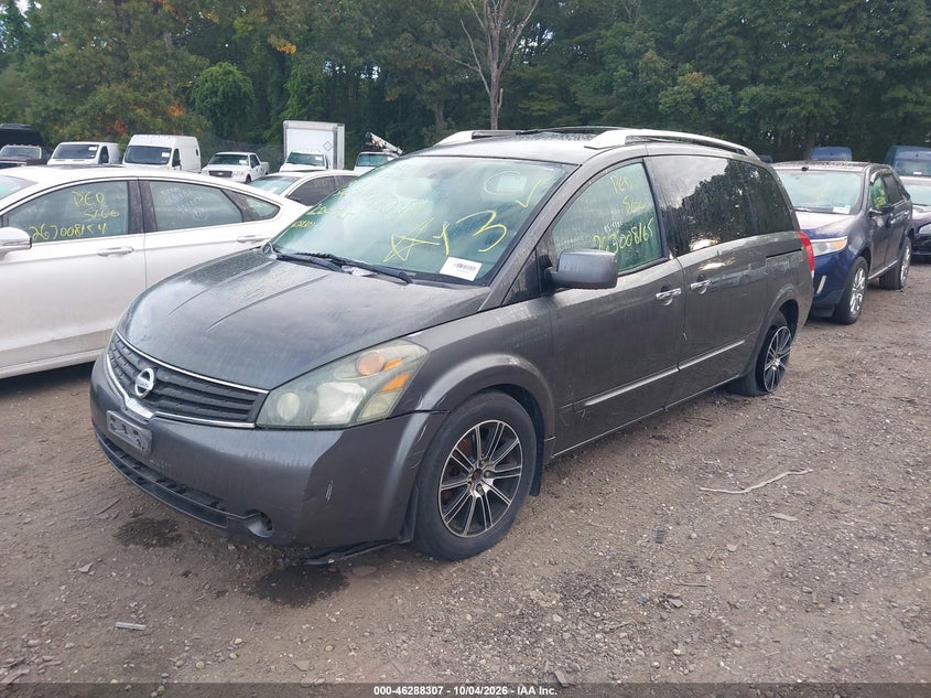 NISSAN QUEST 2007 VIN 5N1BV28UX7N130387