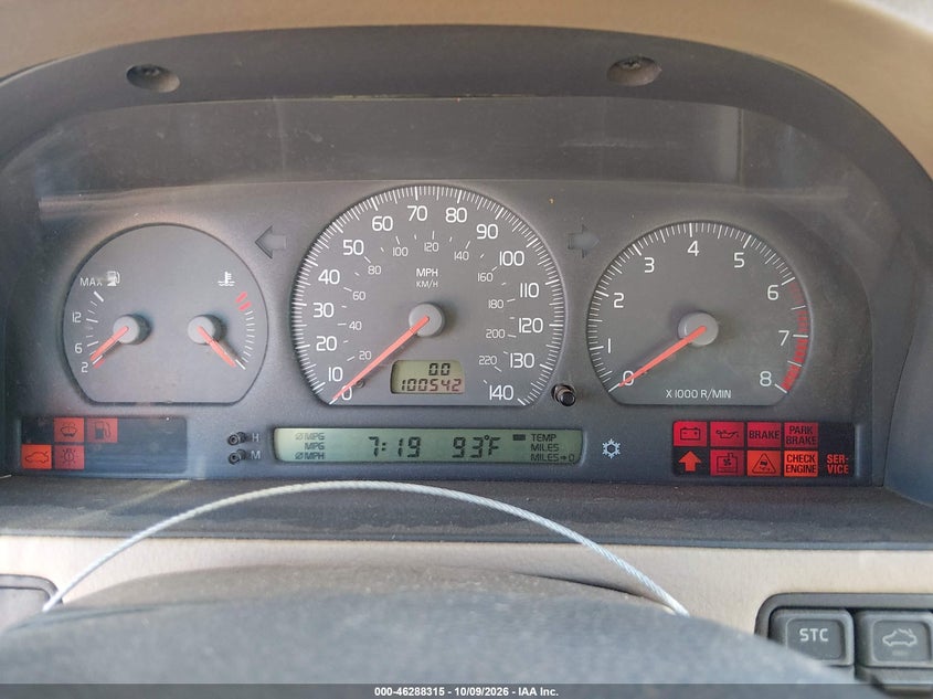 VOLVO XC70 2004 VIN YV1SZ59H141125913