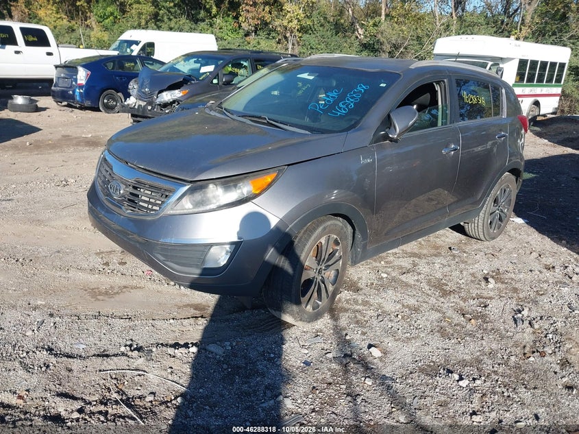 Vin: kndpcca23b7084333, lot: 46788481, kia sportage ex 20112