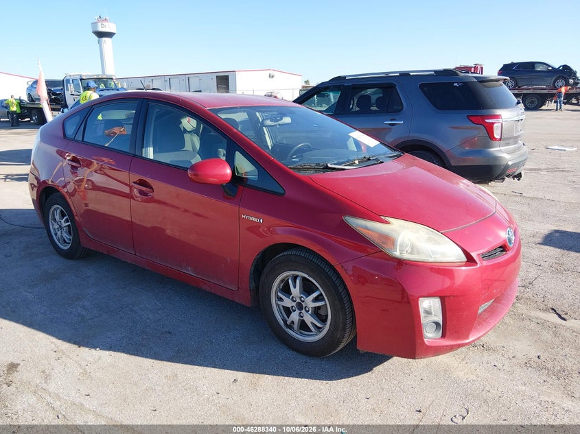 Vin: jtdkn3du3a0208500, lot: 46788503, toyota prius iii 20101