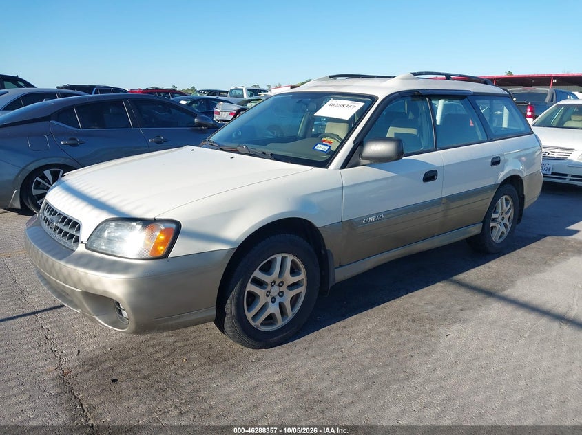 SUBARU OUTBACK 2004 VIN 4S3BH675647612965