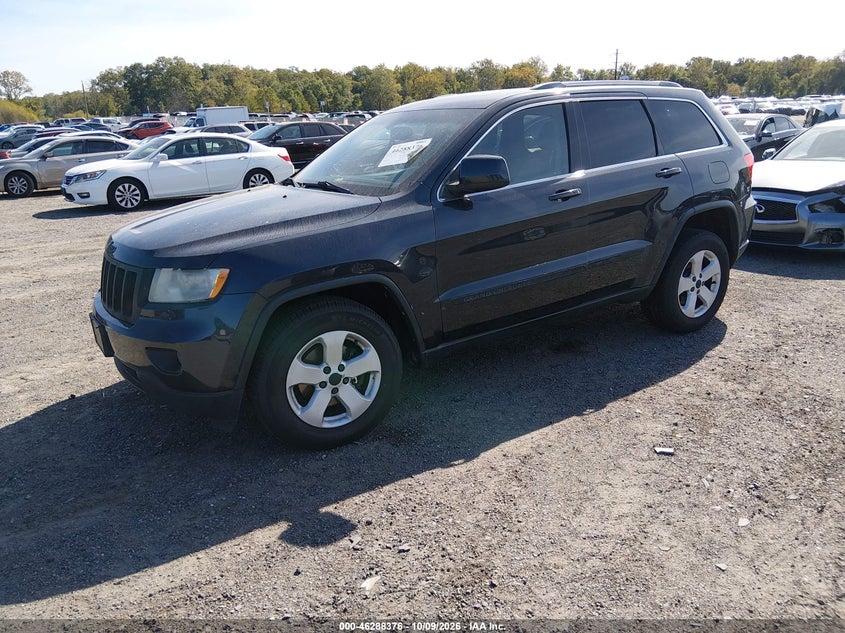 Vin: 1c4rjfag3cc245512, lot: 46788539, jeep grand cherokee laredo 20122