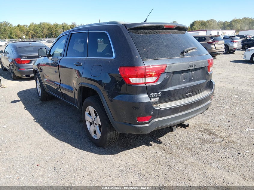 Vin: 1c4rjfag3cc245512, lot: 46788539, jeep grand cherokee laredo 20123